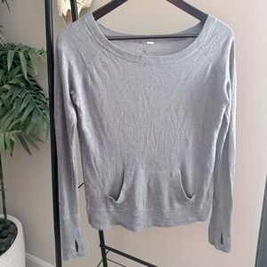 Lululemon || Grey Sweater || Size 4